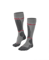 FALKE SK4 Advanced Compression Light Men Skiing Knee-high socks - Light Grey - Alpingaraget