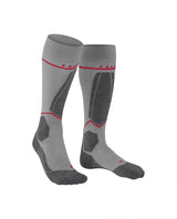 FALKE SK4 Advanced Compression Light Men Skiing Knee-high socks - Light Grey - Alpingaraget