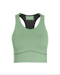 FALKE Women Core Sports Bra Racer - Quiet Green - Alpingaraget
