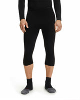 FALKE Men 3/4 Tights Wool-Tech Light - Black - Alpingaraget