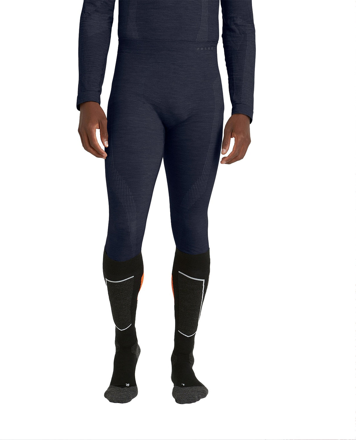 FALKE Men Tights Wool-Tech - Space Blue - Alpingaraget