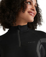 FALKE Women Long-sleeve shirt Wool-Tech - Black - Alpingaraget