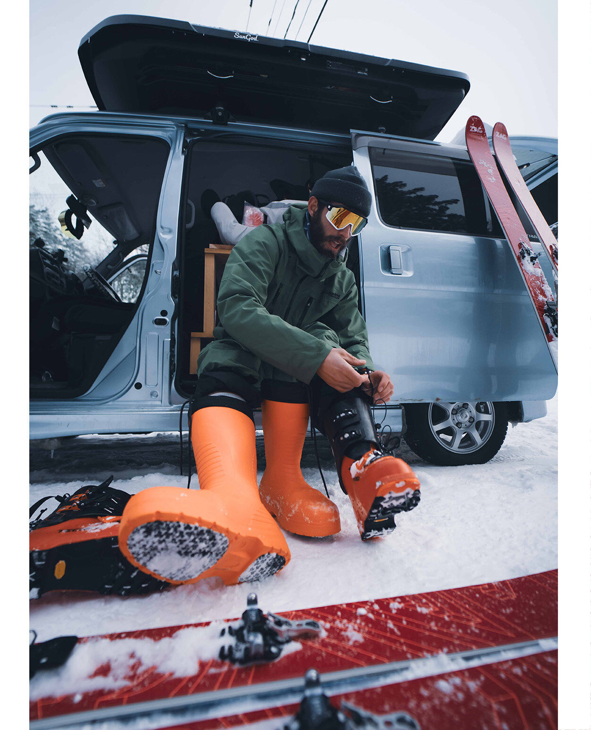 FUBUKI Niseko 3.0 - Orange - Alpingaraget