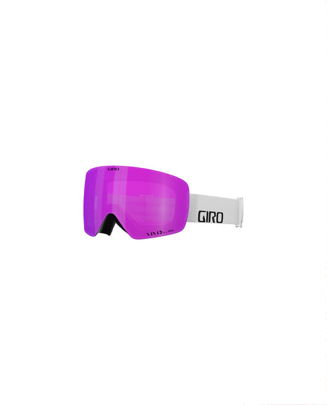 Giro Contour RS - White Wordmark/Vivid Pink & Vivid Infrared - Alpingaraget