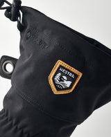 Hestra Army Leather Gore-Tex 5 Finger - Black - Alpingaraget