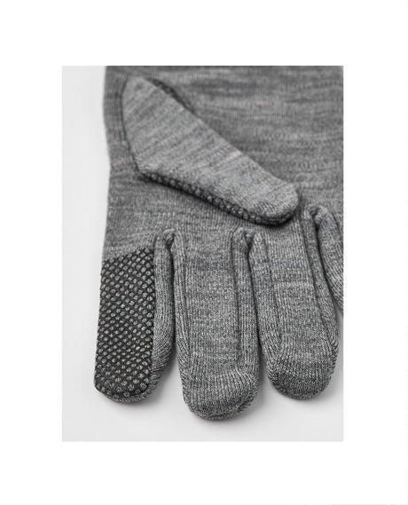 Hestra Merino Touch Point 5 Finger - Grey - Alpingaraget