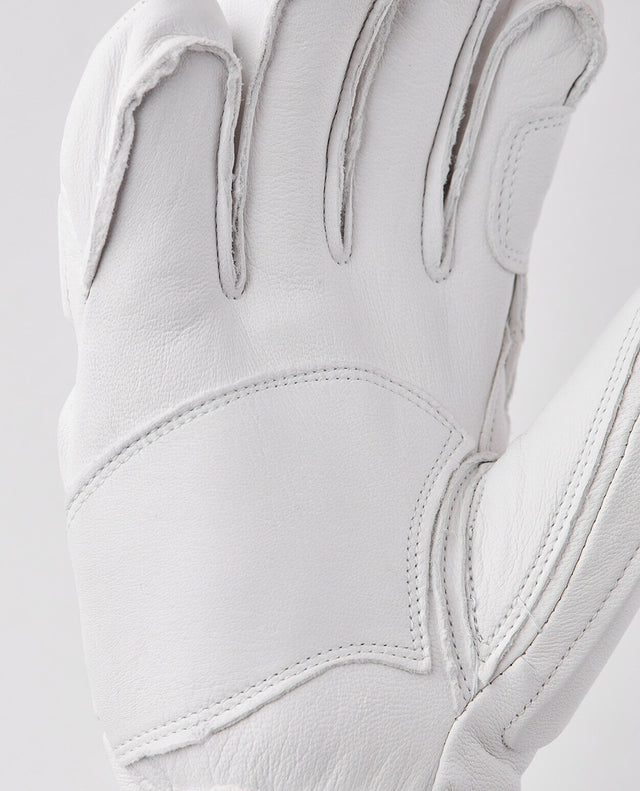 Hestra RSL Comp Vertical Cut d3O Impact 5 Finger - White Yellow - Alpingaraget