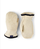 Hestra Ski Wool Liner Mitt - Offwhite - Alpingaraget