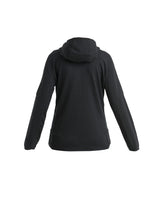 Icebreaker Women Mer Quantum Hybrid LS Zip Hoodie - Black - Alpingaraget