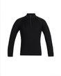 Icebreaker Junior Merino 260 Tech LS Half Zip - Black - Alpingaraget