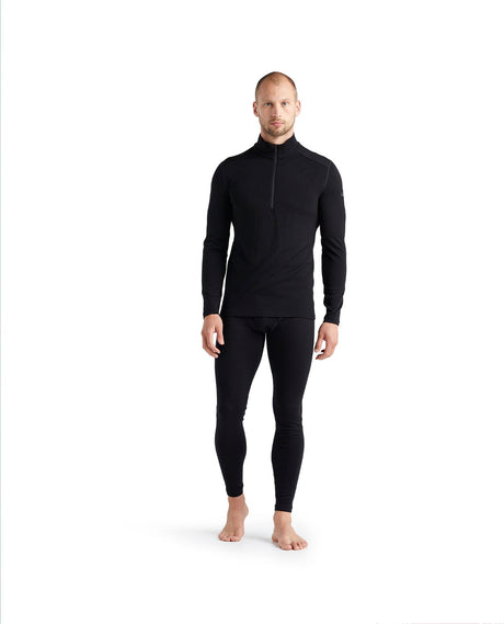 Icebreaker Men Merino 260 Tech LS Half Zip - Black - Alpingaraget
