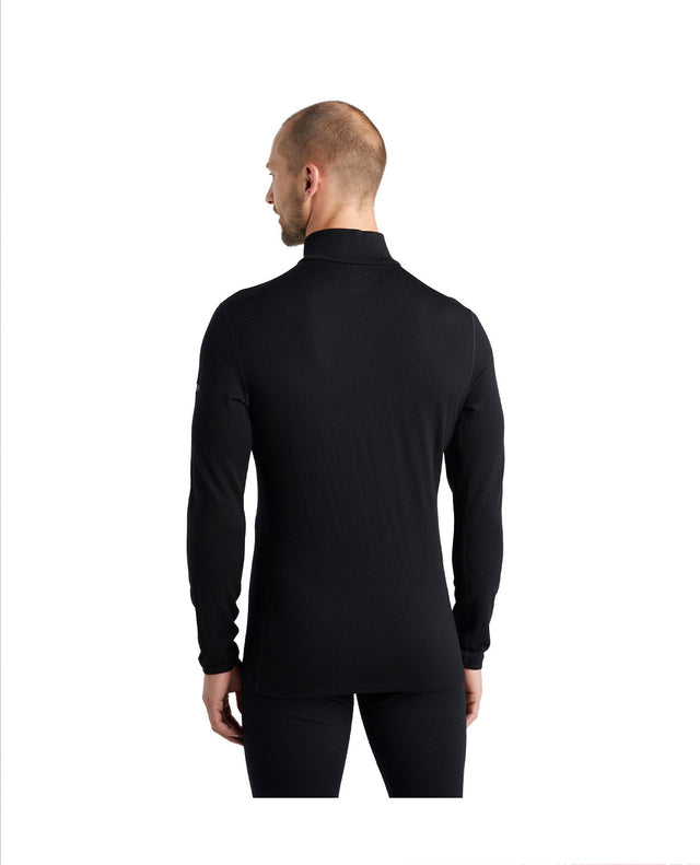 Icebreaker Men Merino 260 Tech LS Half Zip - Black - Alpingaraget