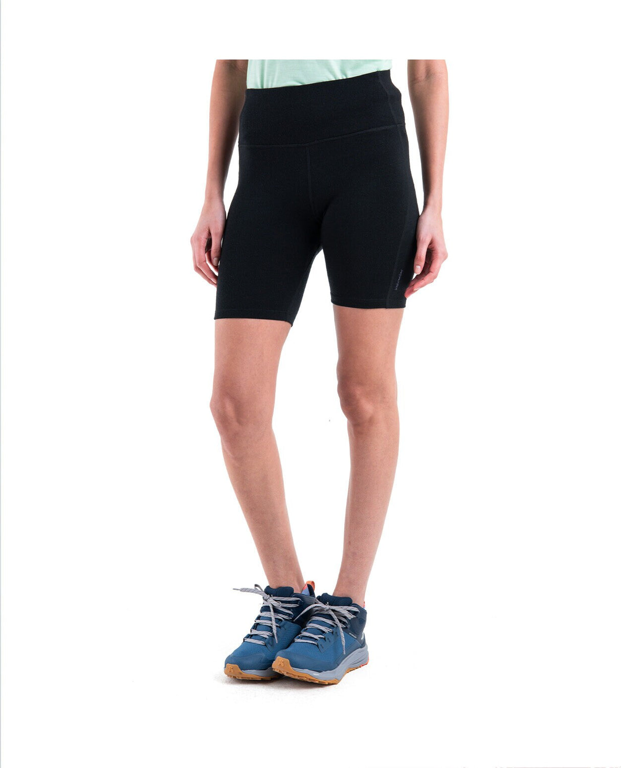 Icebreaker Women Merino 260 Fastray II 8 High Rise Shorts - Black - Alpingaraget