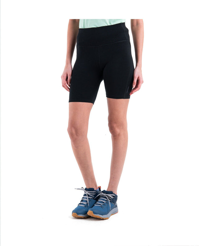 Icebreaker Women Merino 260 Fastray II 8 High Rise Shorts - Black - Alpingaraget