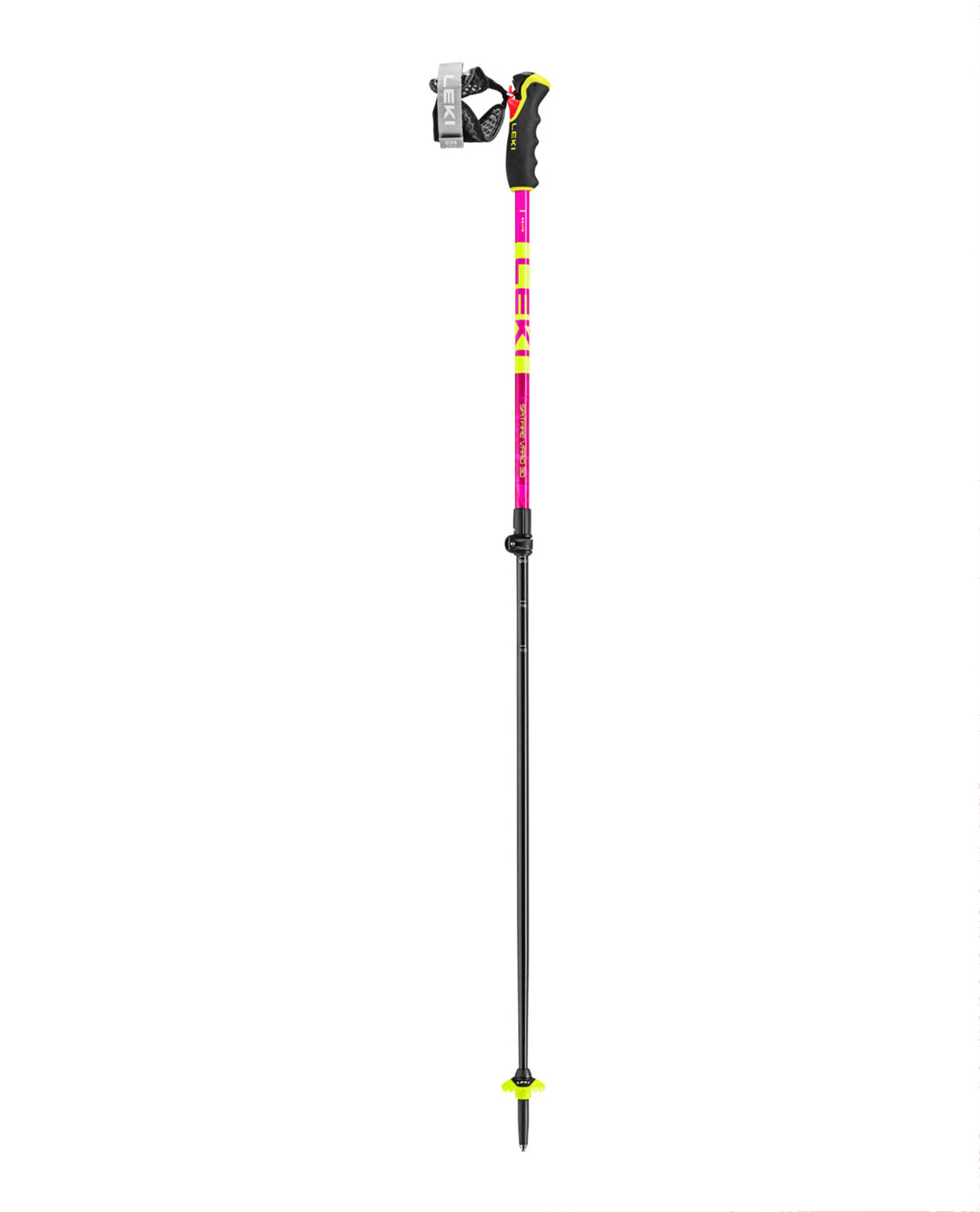 Leki Spitfire Vario 3D - Neon Magenta / Neon Yellow / Berry - Alpingaraget