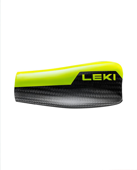 Leki Forearm Protector Carbon Flex 3.0 Big - Carbon Structure / Neon Yellow - Alpingaraget