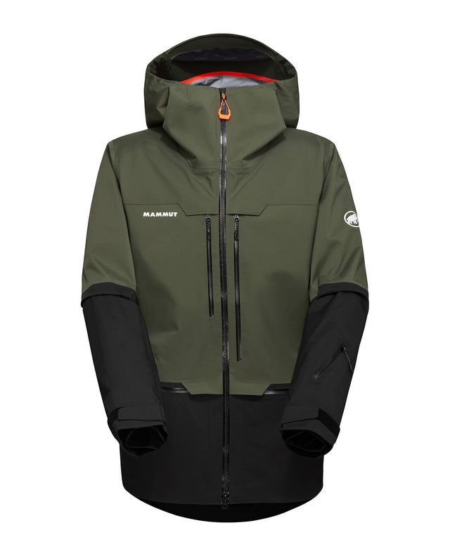 Mammut Men Haldigrat HS Hooded Jacket - Dark Marsh-Black - Alpingaraget