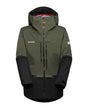 Mammut Men Haldigrat HS Hooded Jacket - Dark Marsh-Black - Alpingaraget