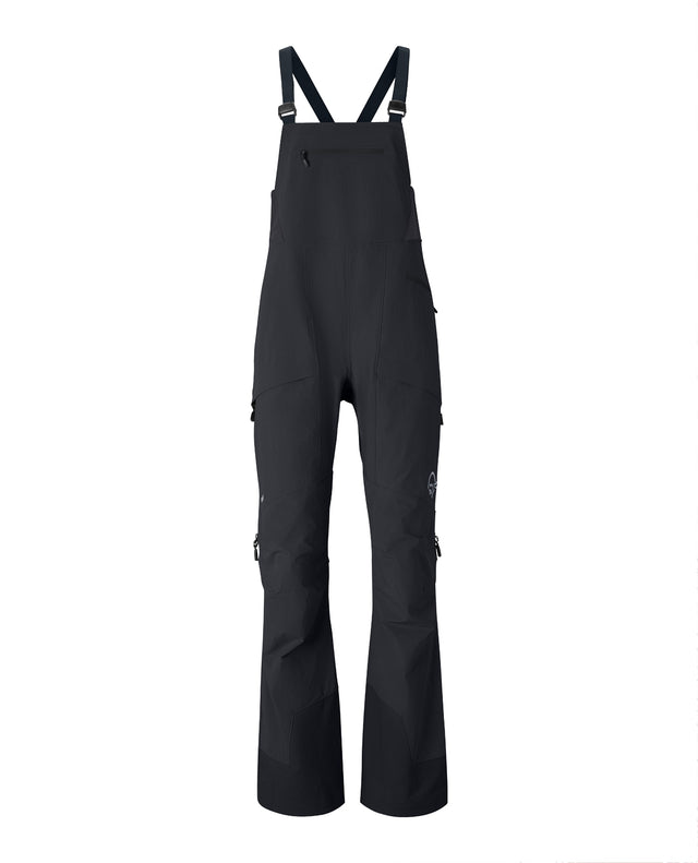 Norröna Women Møre Flex1 Bib - Caviar Black - Alpingaraget
