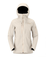Norröna Women Lofoten Gore-Tex Insulated Jacket - Oatmeal - Alpingaraget