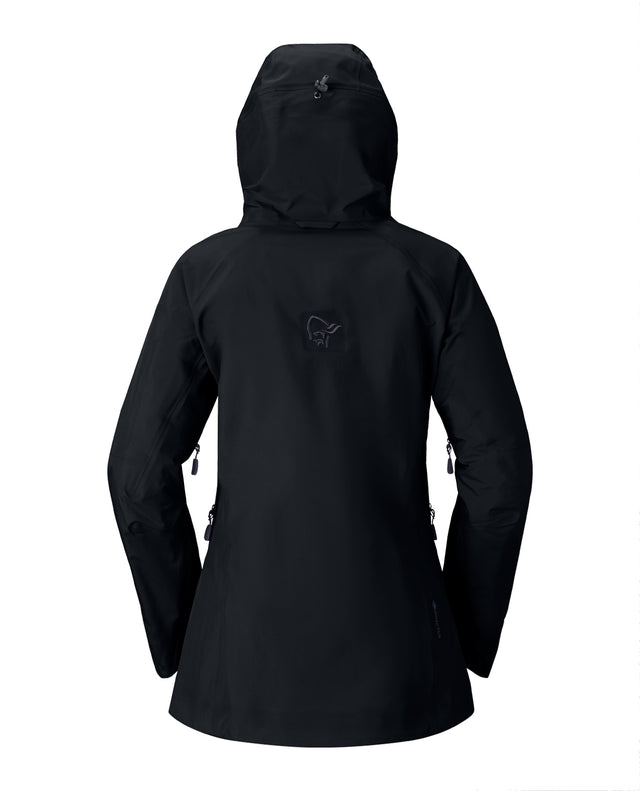 Norrøna Women Møre Gore-Tex Jacket – Caviar Black  Alpingaraget