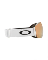 Oakley Flight Deck L - Matte White/Prizm Snow Rose Gold Iridium - Alpingaraget