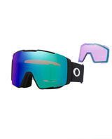 Oakley Line Miner Pro L - Matte Black/Prizm Snow Argon Iridium+Iced Iridium - Alpingaraget
