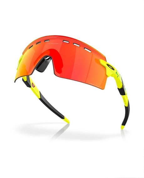 Oakley Encoder Strike Vented - Matte Tennisball Yellow Celeste Neuron/Prizm Ruby - Solglasögon - Alpingaraget
