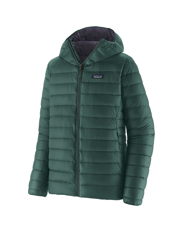 Patagonia Men Down Sweater Hoody - Cascade Green  Alpingaraget
