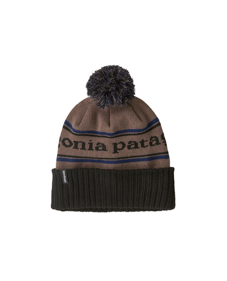 Patagonia Powder Town Beanie - Park Stripe: Marlow Brown  Alpingaraget