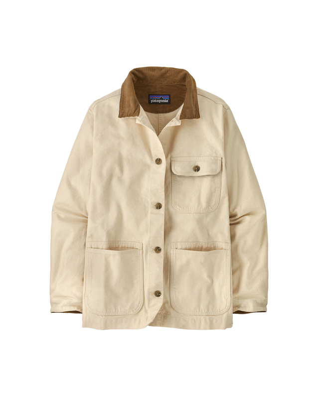 Patagonia Women Point Reyes Canvas Coat - Undyed Natural  Alpingaraget