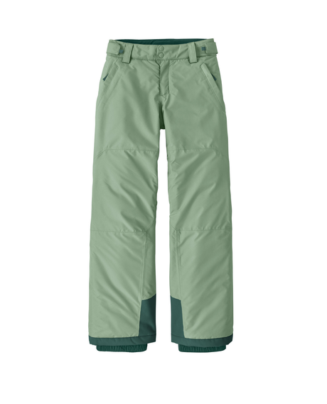 Patagonia Junior Powder Town Pants - Ellwood Green  Alpingaraget