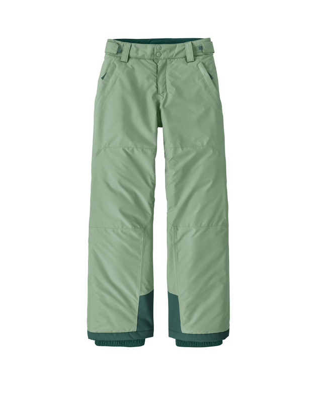 Patagonia Junior Powder Town Pants - Ellwood Green  Alpingaraget