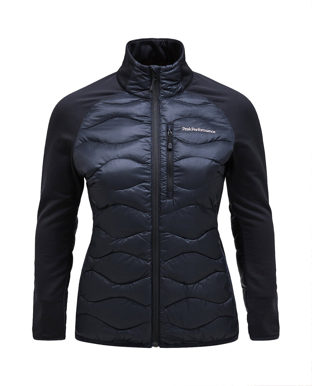 Peak Performance Women Helium Down Hybrid Jacket - Black - Alpingaraget