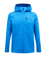 Peak Performance Men Trail Polartec Zip Hood - Azure Ascent  Alpingaraget