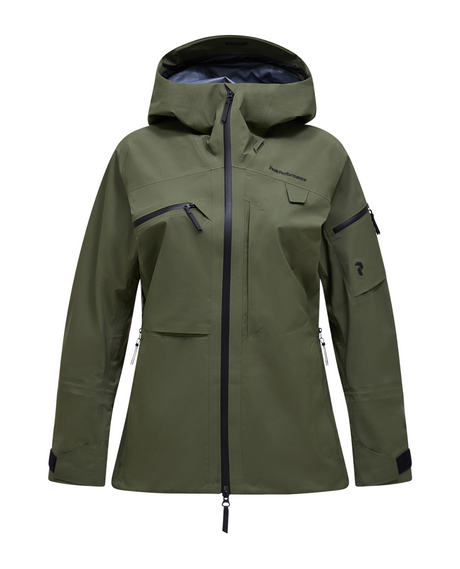 Peak Performance Women Alpine Gore-Tex 3L Jacket - Pine Needle  Alpingaraget