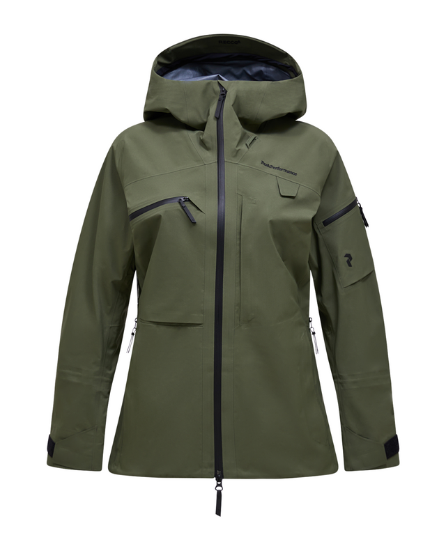 Peak Performance Women Alpine Gore-Tex 3L Jacket - Pine Needle  Alpingaraget