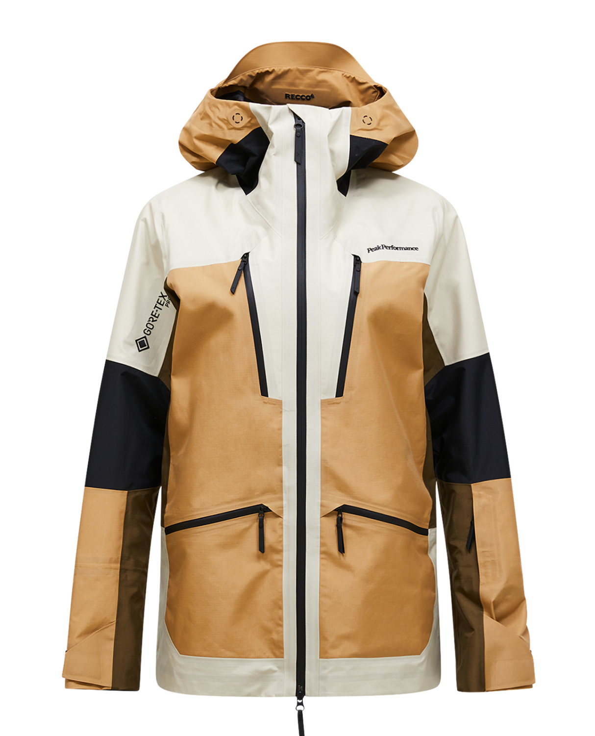 Peak Performance Women Vertical Gore-Tex Pro Jacket - Sand Fog / Sierra Sand  Alpingaraget