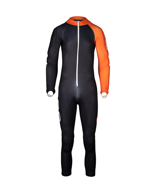 POC Skin GS Junior - Uranium Black Zink Orange - Alpingaraget