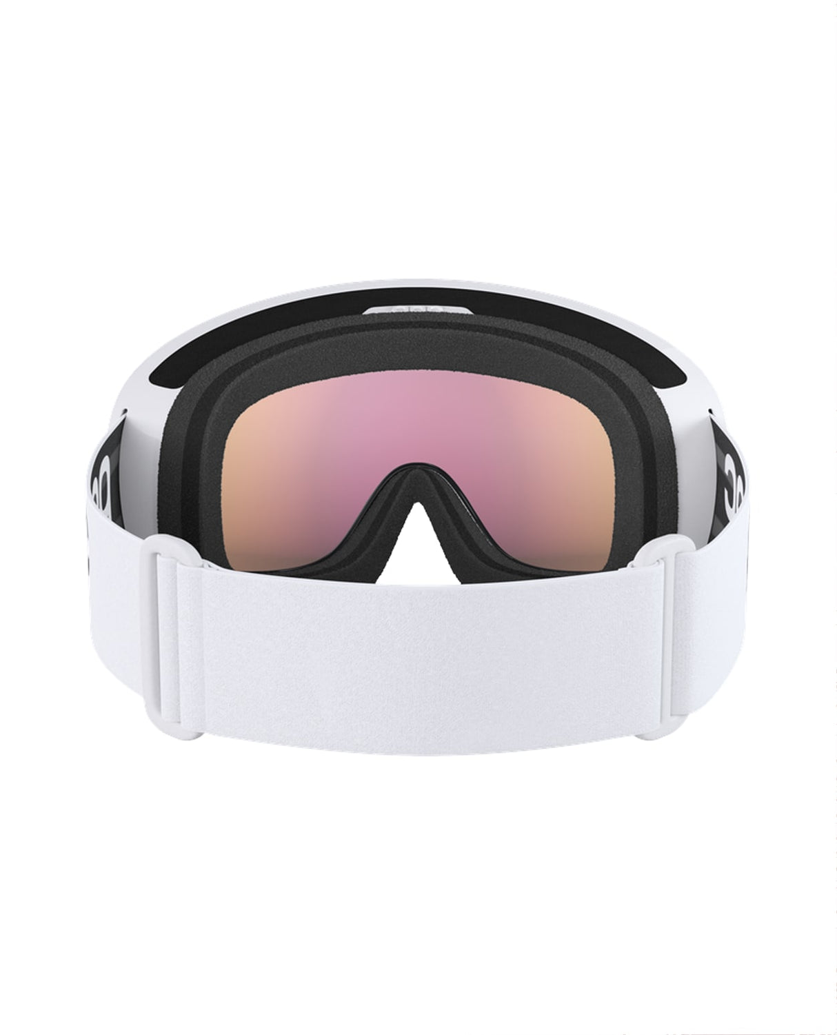 POC Fovea - Hydrogen White/Partly Sunny Orange 