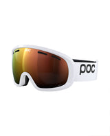 POC Fovea Mid - Hydrogen White/Partly Sunny Orange - Alpingaraget
