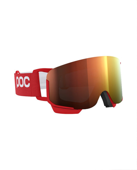 POC Nexal Mid - Prismane Red/Partly Sunny Orange - Goggles - Alpingaraget