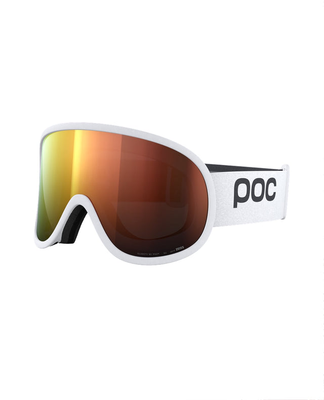 POC Retina - Hydrogen White/Partly Sunny Orange - Alpingaraget