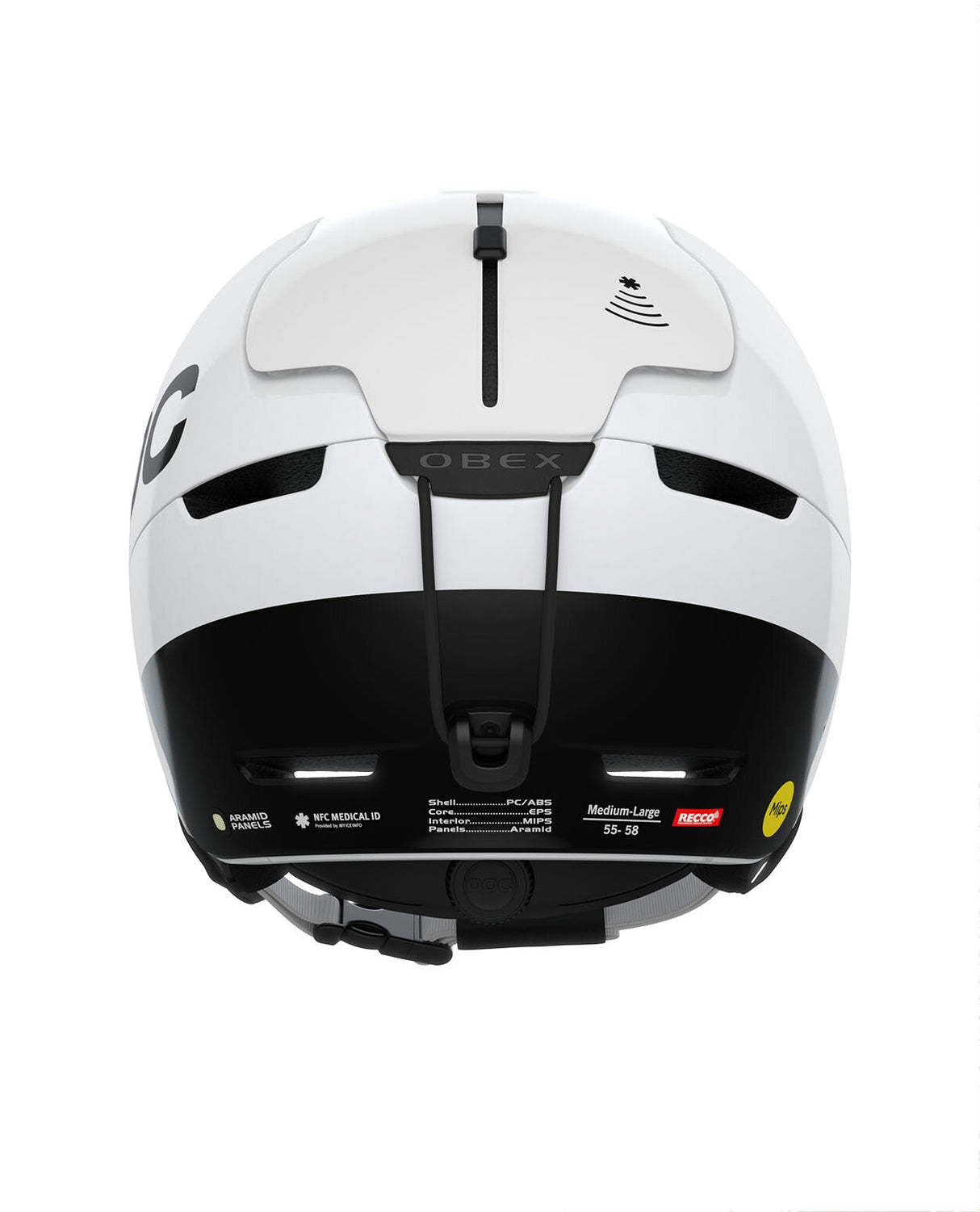 POC Obex BC Mips - Hydrogen White - Alpingaraget