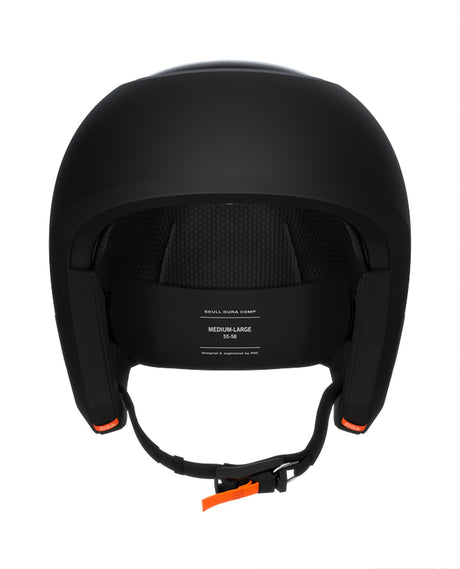POC Skull Dura Comp MIPS - Uranium Black Matt - Baksida med storlek M-L 55-58 - Alpingaraget