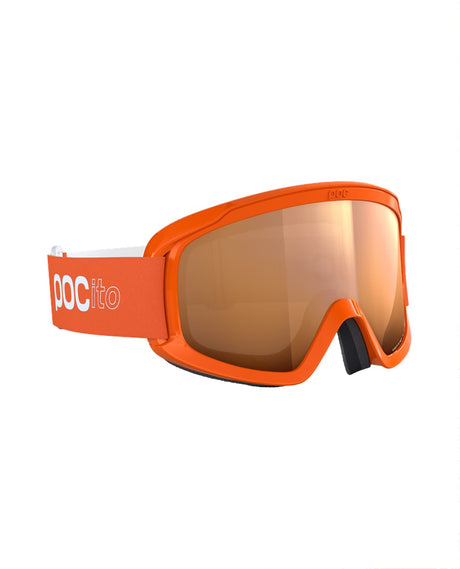 POC POCito Opsin - Fluorescent Orange/Partly Sunny Light Orange - Juniorgoggles - Alpingaraget