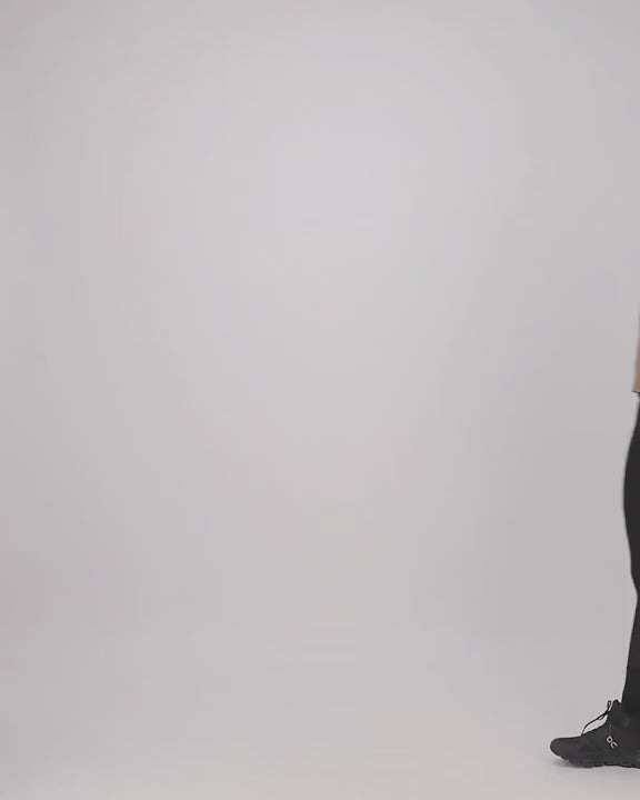 Mons Royale Womens Offgrid Merino Fleece Long Sleeve - Black / Toffee