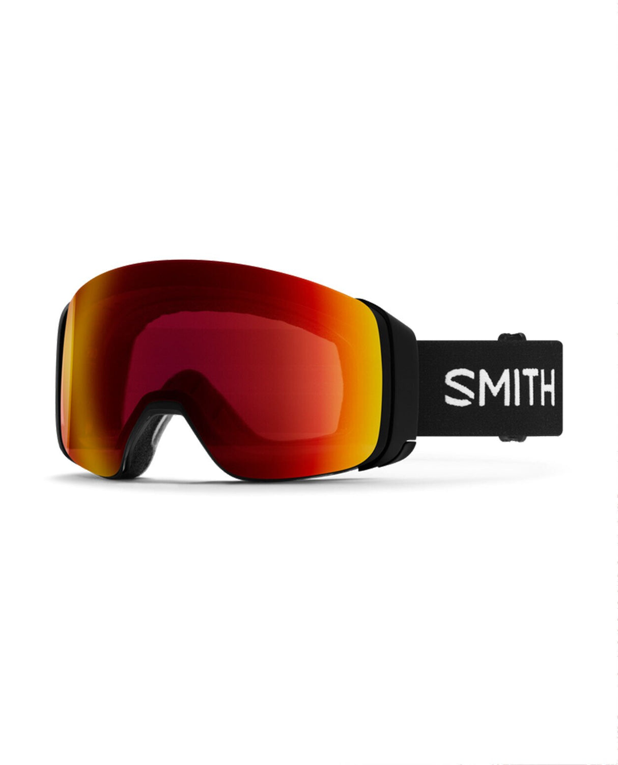Smith 4D Mag - Black/ChromaPop Sun Red Mirror +extra lins - Alpingaraget