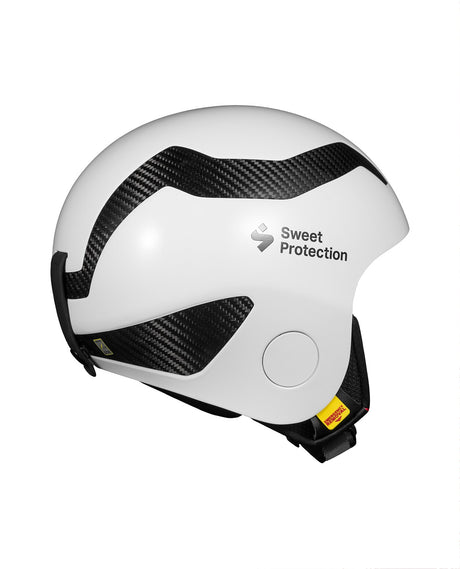 Sweet Protection Volata Carbon 2Vi Mips Helmet - Gloss White - Hjälmar - Alpingaraget