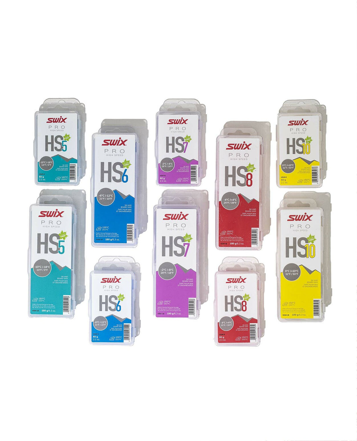 Swix HS5 Turquoise, -10°C/-18°C, 60g 